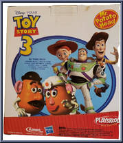 Spud Lightyear from Mr. Potato Head - Toy Story 3 manufactured by Hasbro [Back]