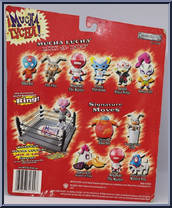 Rikochet / Double Ninja Ninja from Mucha Lucha - Mix-A-Lot manufactured by Jakks Pacific [Back]