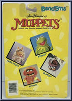 Kermit from Muppets - Bend-Ems manufactured by Just Toys [Back]