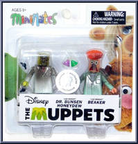 Dr. Bunsen Honeydew (Lab Mishap) / Beaker (Lab Mishap) Action Figure