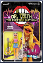 Janice (Electric Mayhem Band) from Muppets - ReAction Figures manufactured by Super7 [Front]