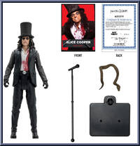 Alice Cooper from Music Maniacs - Metal manufactured by McFarlane [Loose]