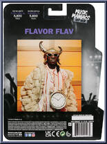 Flavor Flav from Music Maniacs - Hip Hop manufactured by McFarlane [Back]