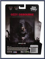 Ozzy Osbourne from Music Maniacs - Metal manufactured by McFarlane [Back]