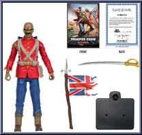 Trooper Eddie (Iron Madien) from Music Maniacs - Metal manufactured by McFarlane [Loose]