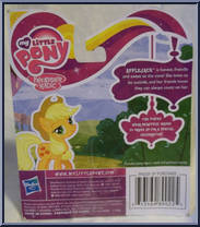 Applejack from My Little Pony: Friendship is Magic - Crystal Princess (Masquerade) manufactured by Hasbro [Back]