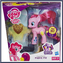 Pinkie Pie from My Little Pony: Friendship is Magic - Crystal Motion manufactured by Hasbro [Front]