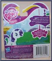 Rarity from My Little Pony: Friendship is Magic - Crystal Princess (Masquerade) manufactured by Hasbro [Back]