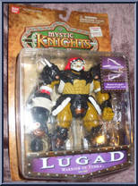 Lugad from Mystic Knights of Tir Na Nog - Battle Fury Defenders manufactured by Bandai [Front]