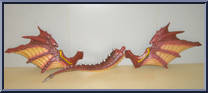 Pyre (Fire Dragon of Tara) from Mystic Knights of Tir Na Nog - Beasts manufactured by Bandai [Loose]