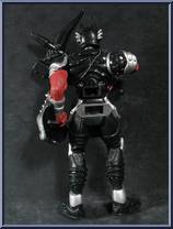 Rock Wolf from Mystic Knights of Tir Na Nog - Evil Sentinels manufactured by Bandai [Loose]