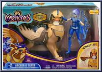 Archer & Zarya from Mysticons - Basic Series manufactured by Playmates [Front]