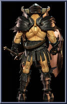 Barbarian from Mythic Legions - Advent of Decay manufactured by Four Horsemen [Loose]
