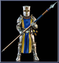 Blue Shield from Mythic Legions - Ashes of Agendor manufactured by Four Horsemen [Loose]