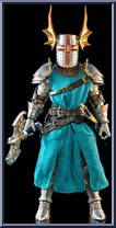 Blue Shield from Mythic Legions - Ashes of Agendor manufactured by Four Horsemen [Loose]