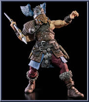 Broddr of Bjorngar from Mythic Legions - Rising Sons manufactured by Four Horsemen [Loose]