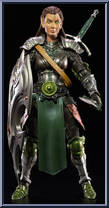 Deluxe Female Elf Builder Action Figure