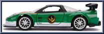 2002 Honda NSX Type-R Japan Spec from Nano Hollywood Rides - Power Rangers manufactured by Jada Toys [Loose]