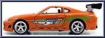 Brian's Toyota Supra from Nano Hollywood Rides - Fast & Furious manufactured by Jada Toys [Loose]