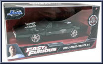 Dom's Dodge Charger R/T from Nano Hollywood Rides - Fast & Furious manufactured by Jada Toys [Front]