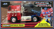 Optimus Prime from Nano Hollywood Rides - Transformers manufactured by Jada Toys [Front]