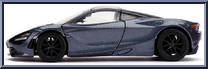 Shaw's McLaren 720S from Nano Hollywood Rides - Fast & Furious manufactured by Jada Toys [Loose]