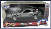 Time Machine from Nano Hollywood Rides - Back to the Future manufactured by Jada Toys [Front]