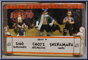 Squad 10 from Naruto - 3" Figures manufactured by Mattel [Front]