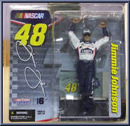 Jimmie Johnson from Nascar - Series 6 manufactured by McFarlane [Front]