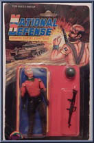 Demon Enemy Fighter #4 from National Defense - Black Cards manufactured by Agglo [Front]