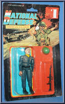 Soldier (Blue) from National Defense - Black Cards manufactured by Agglo [Front]