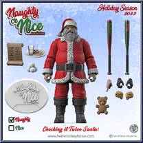 Checking it Twice Santa Action Figure