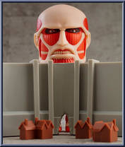 Colossal Titan Renewal Set from Nendoroid - Attack on Titan manufactured by Good Smile Company [Loose]