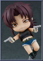 Revy from Nendoroid - Black Lagoon manufactured by Good Smile Company [Loose]