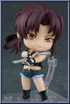Revy from Nendoroid - Black Lagoon manufactured by Good Smile Company [Loose]