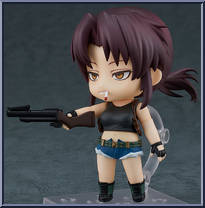 Revy from Nendoroid - Black Lagoon manufactured by Good Smile Company [Loose]