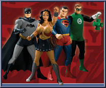 Green Lantern / Superman / Batman / Wonder Woman Action Figure