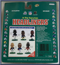 Brett Favre from NFL Headliners - In the Trenches manufactured by Corinthian [Back]