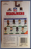 Greg Lloyd from NFL Headliners - 1996 Season manufactured by Corinthian [Back]