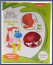 Stimpy (Bobble Booty) from Nickelodeon - Basic Series manufactured by Just Play [Back]