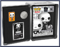 Jack Skellington (25th Anniversay Tin) from Nightmare Before Christmas - Pop! Vinyl Figures manufactured by Funko [Front]
