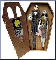 Jack & Sally (Gold Coffin) Action Figure