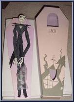 Jack & Shock PVC (Light Pink Coffin) Action Figure