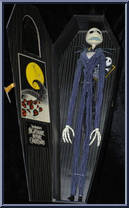 Jack Skellington (Black Coffin) (Open Smile) Action Figure