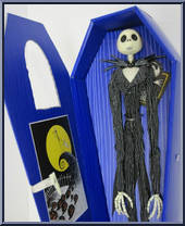 Jack Skellington (Blue Royal Coffin) (Whistle) Action Figure
