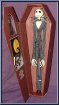 Jack Skellington (Brown Coffin) (Wide Mouth) Action Figure