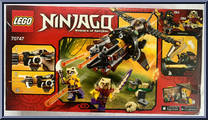 Boulder Blaster from Ninjago - Tournament of Elements manufactured by Lego [Back]