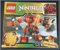 Kai's Fire Mech from Ninjago - Final Battle manufactured by Lego [Back]