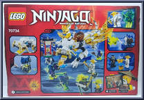 Master Wu Dragon from Ninjago - Possession manufactured by Lego [Back]