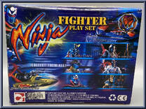 Gold Mask from Ninja Hero Of The Dark - Skateboard Sets manufactured by Chap Mei [Back]